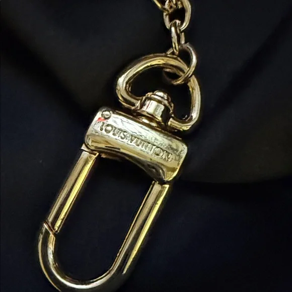 Gorgeous Pink Upcycled Louis Vuitton Bag Charm - Picture 8 of 9